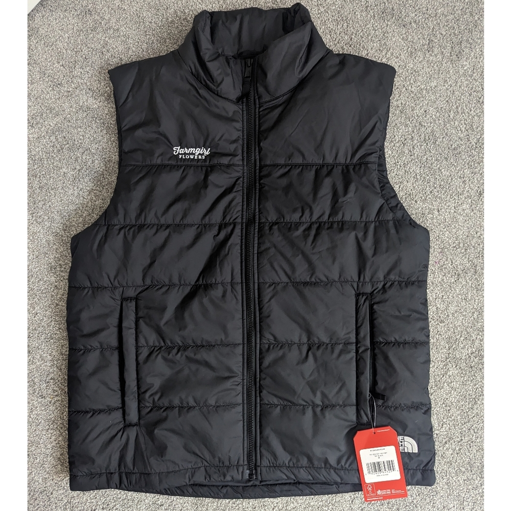 The North Face insulated vest in black